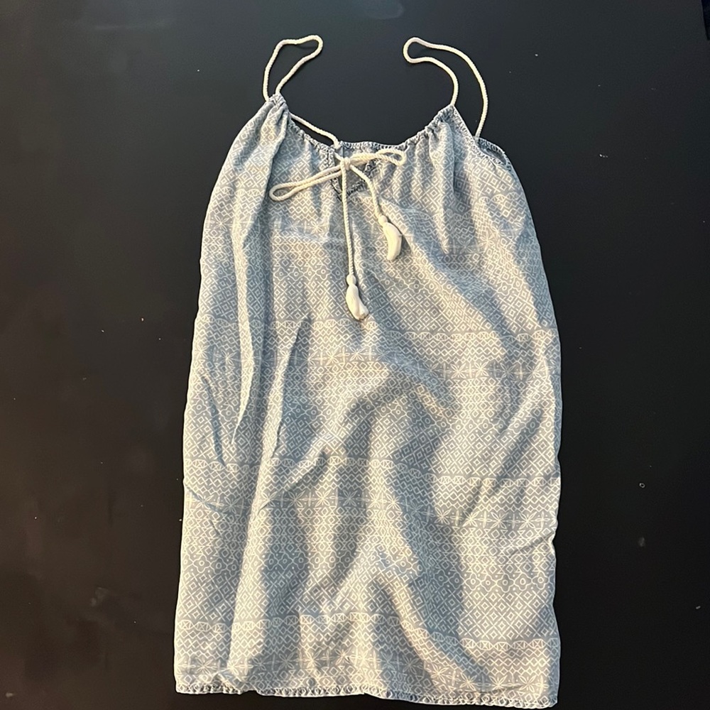 Aerie Dress, Size Small, Colors Blue and White